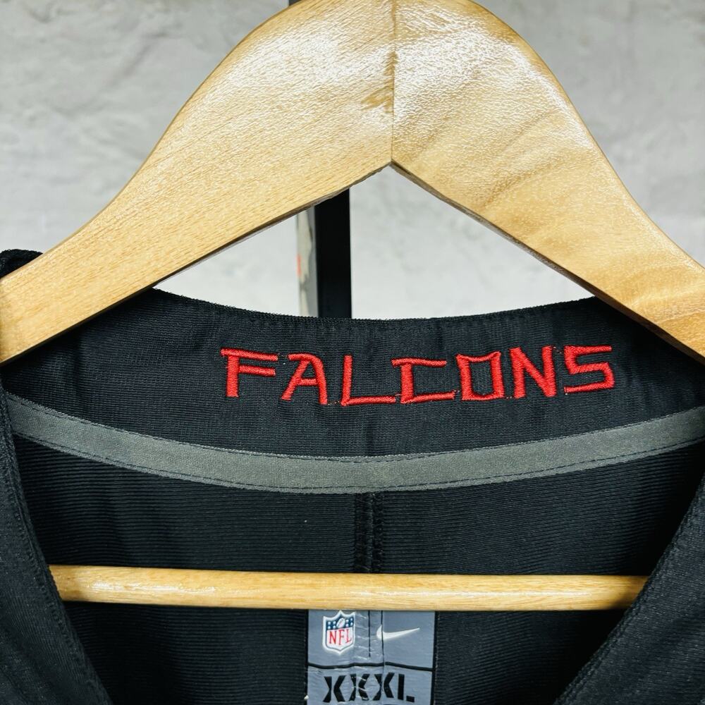 NFL Nike On Field Atlanta Falcons Julio Jones #11 Black Football Jersey Size 3XL - Picture 7 of 11